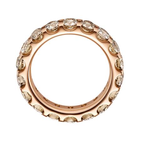 Candlelight Memoire Ring, 11-0947073-5001, Roségold, Brillant
