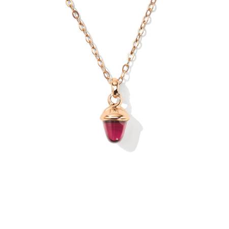 myMIKADO Halskette Rosa Turmalin, N-MM-TuRo-rg