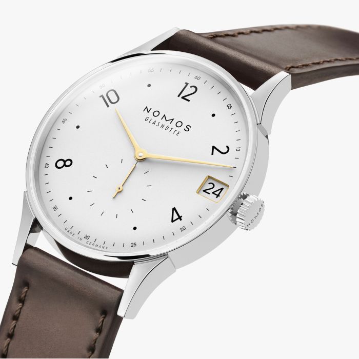 NOMOS  Minimatik 39 Datum gold, 1251 - Detailansicht