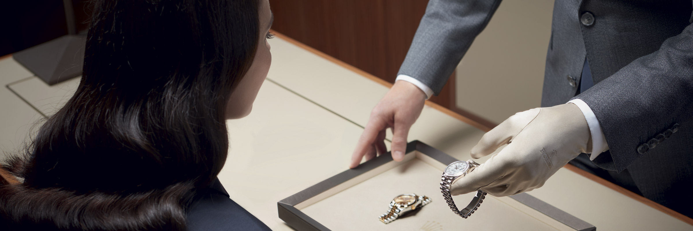 Beratungssgespräch in unserem Rolex Corner